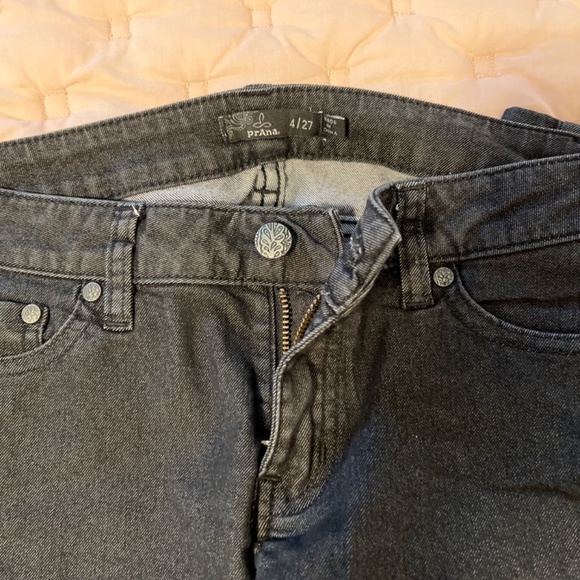 Women’s Prana Heather black colored stretch jeans - Picture 2 of 2